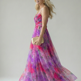Isel | Robe maxi portefeuille douce
