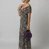 Calen | Robe midi fluide à épaules dénudées