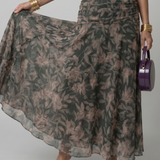 Calen | Robe midi fluide à épaules dénudées