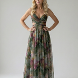 Isel | Robe maxi portefeuille douce