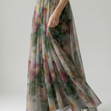 Isel | Robe maxi portefeuille douce