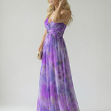 Isel | Robe maxi portefeuille douce