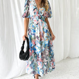 Celine | Robe Florale Féminine