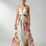 Amiel | Robe maxi légère à fleurs