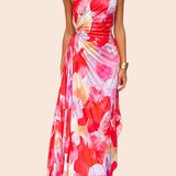 Yanira | Robe Asymétrique Plissée