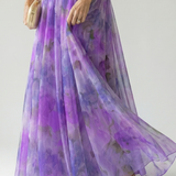 Isel | Robe maxi portefeuille douce