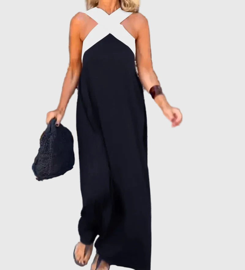 Elena | Robe Maxi Fluide et Élégante