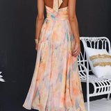 Abigail | Robe Maxi Imprimée