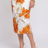 Zinnara | Robe midi à col halter et imprimé floral