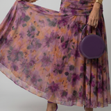 Calen | Robe midi fluide à épaules dénudées