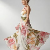 Amiel | Robe maxi légère à fleurs