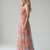 Isel | Robe maxi portefeuille douce