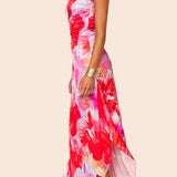 Yanira | Robe Asymétrique Plissée