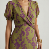 Virel | Robe midi florale décontractée