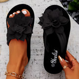 Sandales Fleur Élégante