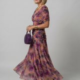 Calen | Robe midi fluide à épaules dénudées