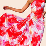 Yanira | Robe Asymétrique Plissée