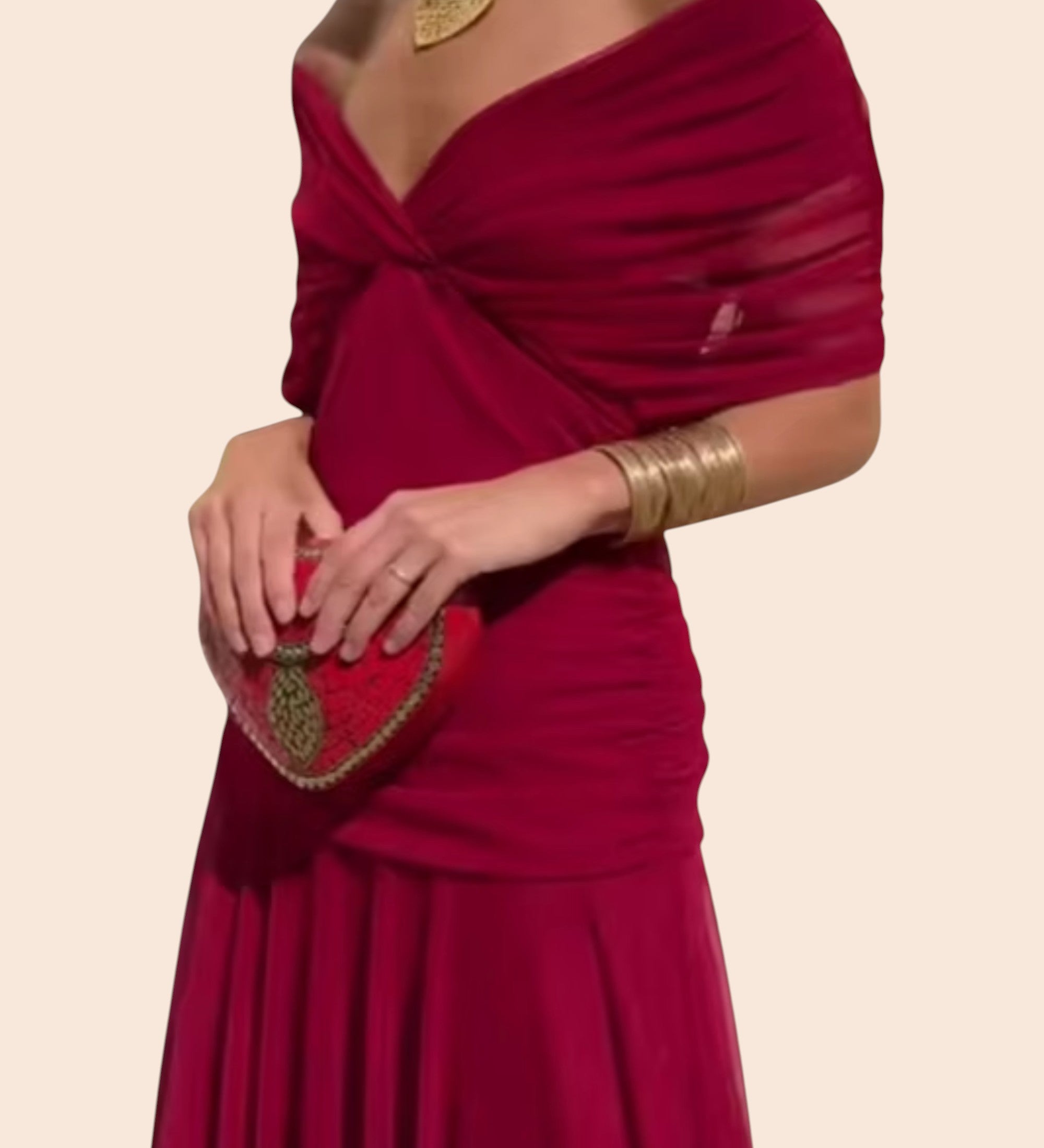 Emma | Robe de Fête Maxi Élégante