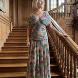 Calen | Robe midi fluide à épaules dénudées