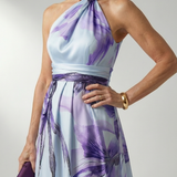 Amiel | Robe maxi légère à fleurs
