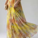 Isel | Robe maxi portefeuille douce