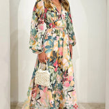 Celine | Robe Florale Féminine