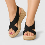 Bellany - Sandales à talons croisés