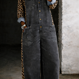 Amanda | Combinaison en denim à manches longues