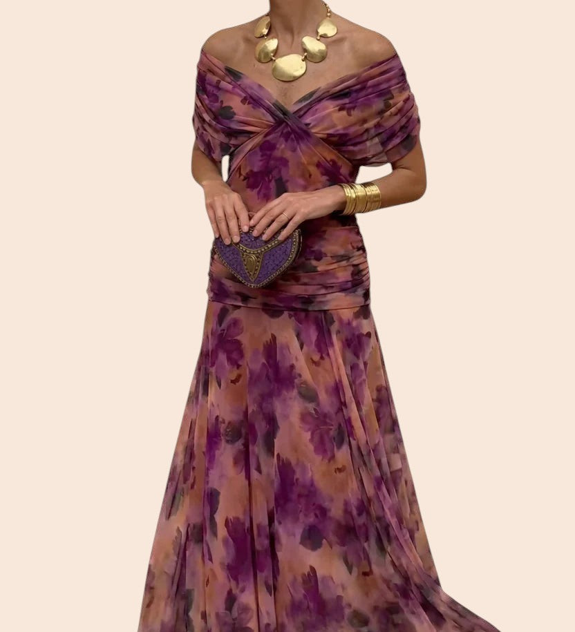 Hendrika | Robe de Soirée Éclat Corail