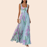 Grace | Robe Maxi Florale Ligne A