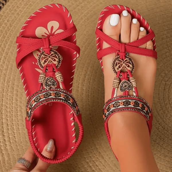 Sandales bohémiennes Confort Élina