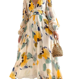 Celine | Robe Florale Féminine