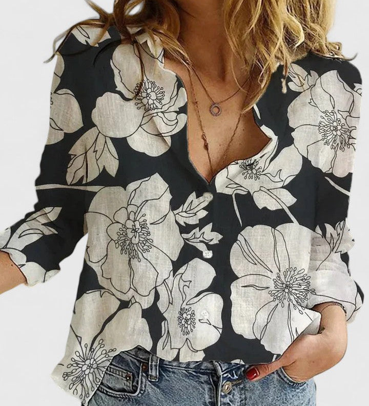 Elena | Blouse Élégante