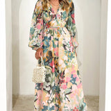 Celine | Robe Florale Féminine