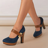 Bottines élégantes avec talon confortable