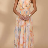 Abigail | Robe Maxi Imprimée