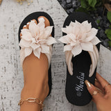 Sandales Fleur Élégante
