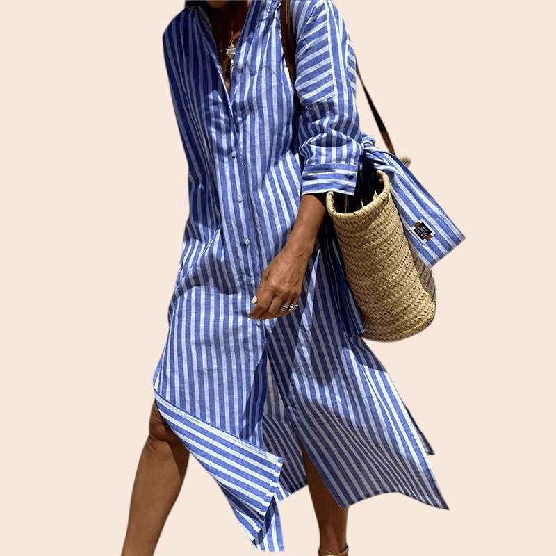 Cariel | Robe Maxi Élégante et Respirante